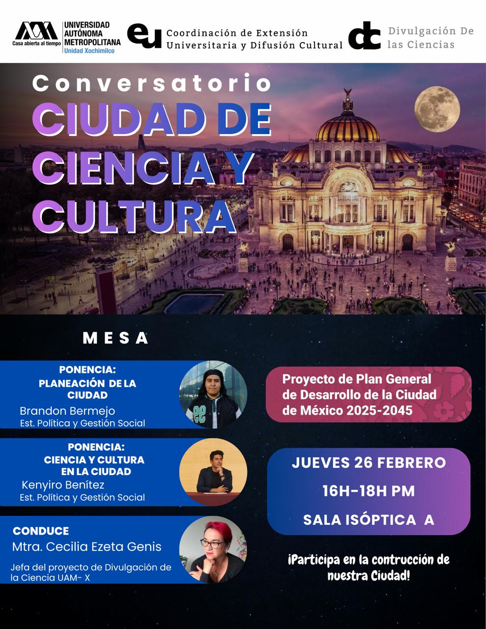 Foro Conversatorio Ciudad de Ciencia y Cultura