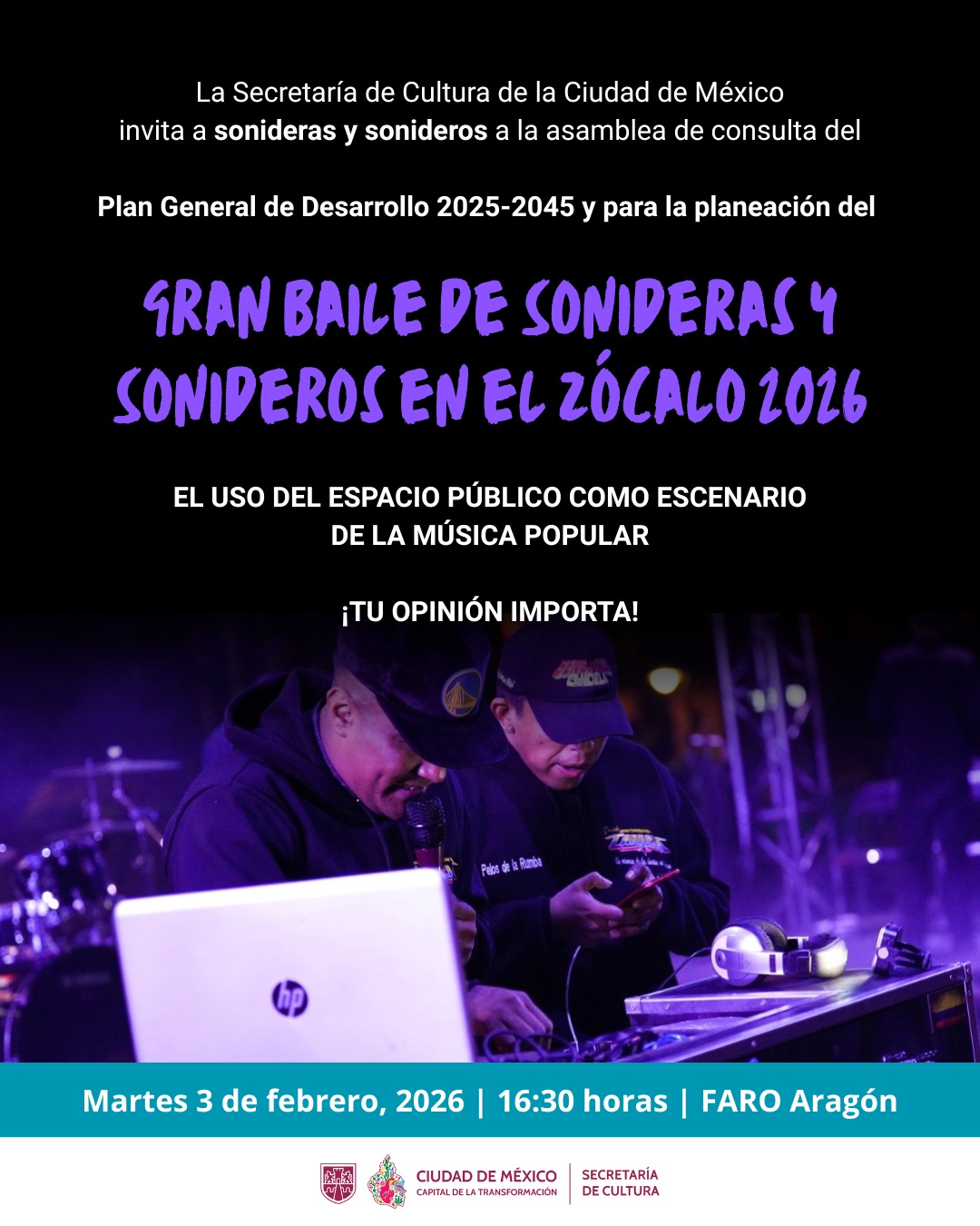 El uso del espacio público como escenario de la música popular