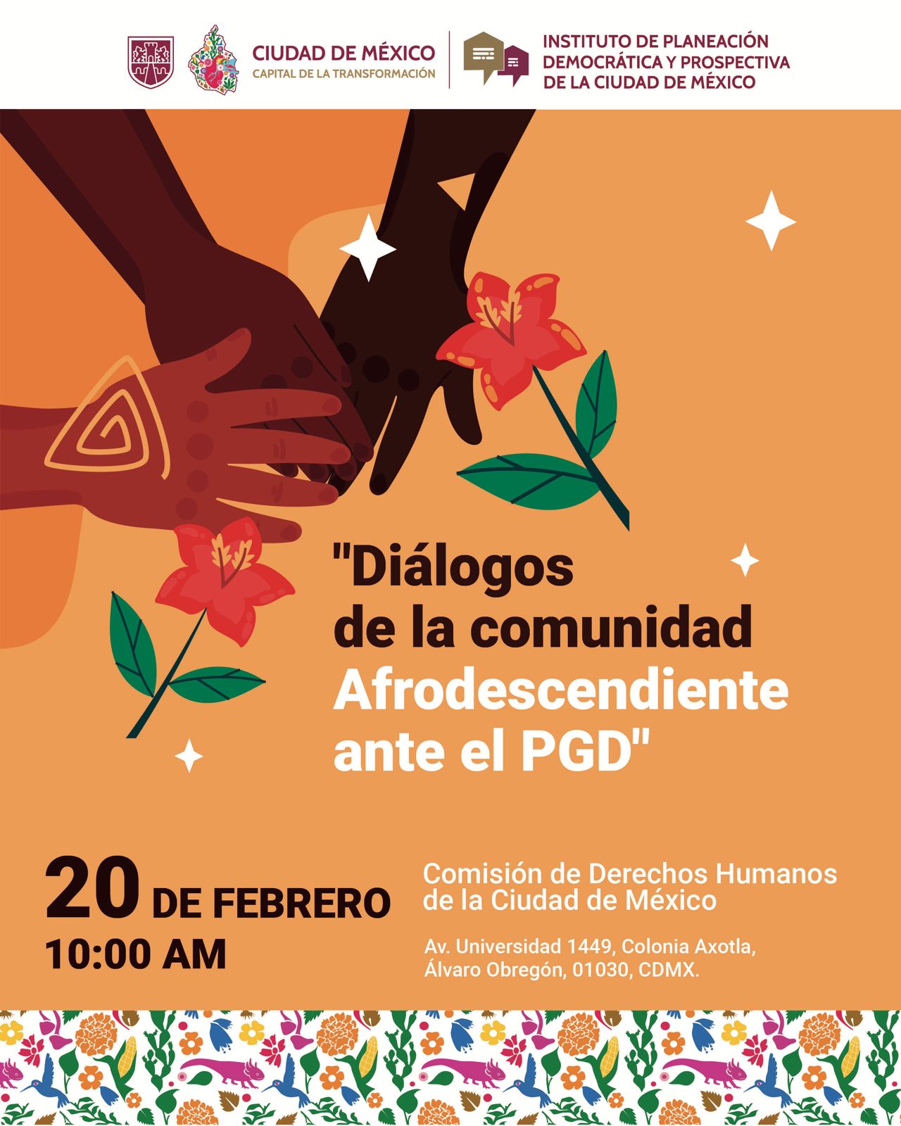 Diálogos de la comunidad Afrodescendiente ante el PGD