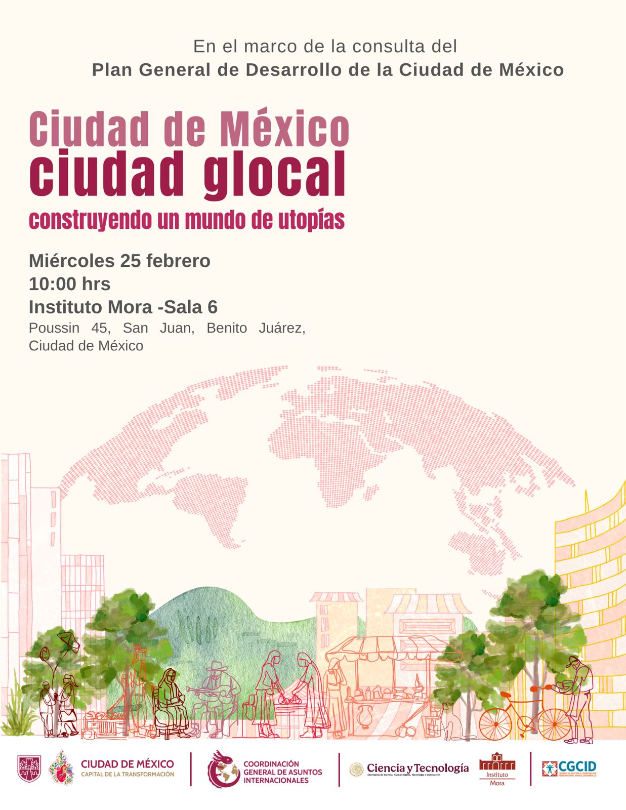 Ciudad de México, ciudad glocal construyendo un mundo de utopías