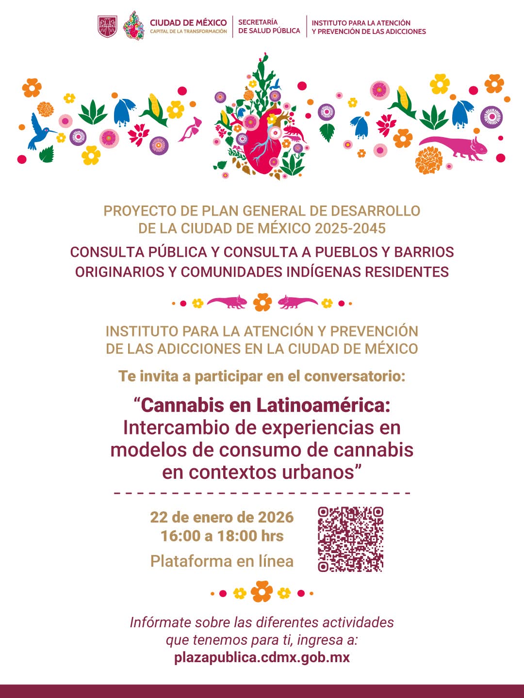 Foro conversatorio Cannabis en Latinoamérica