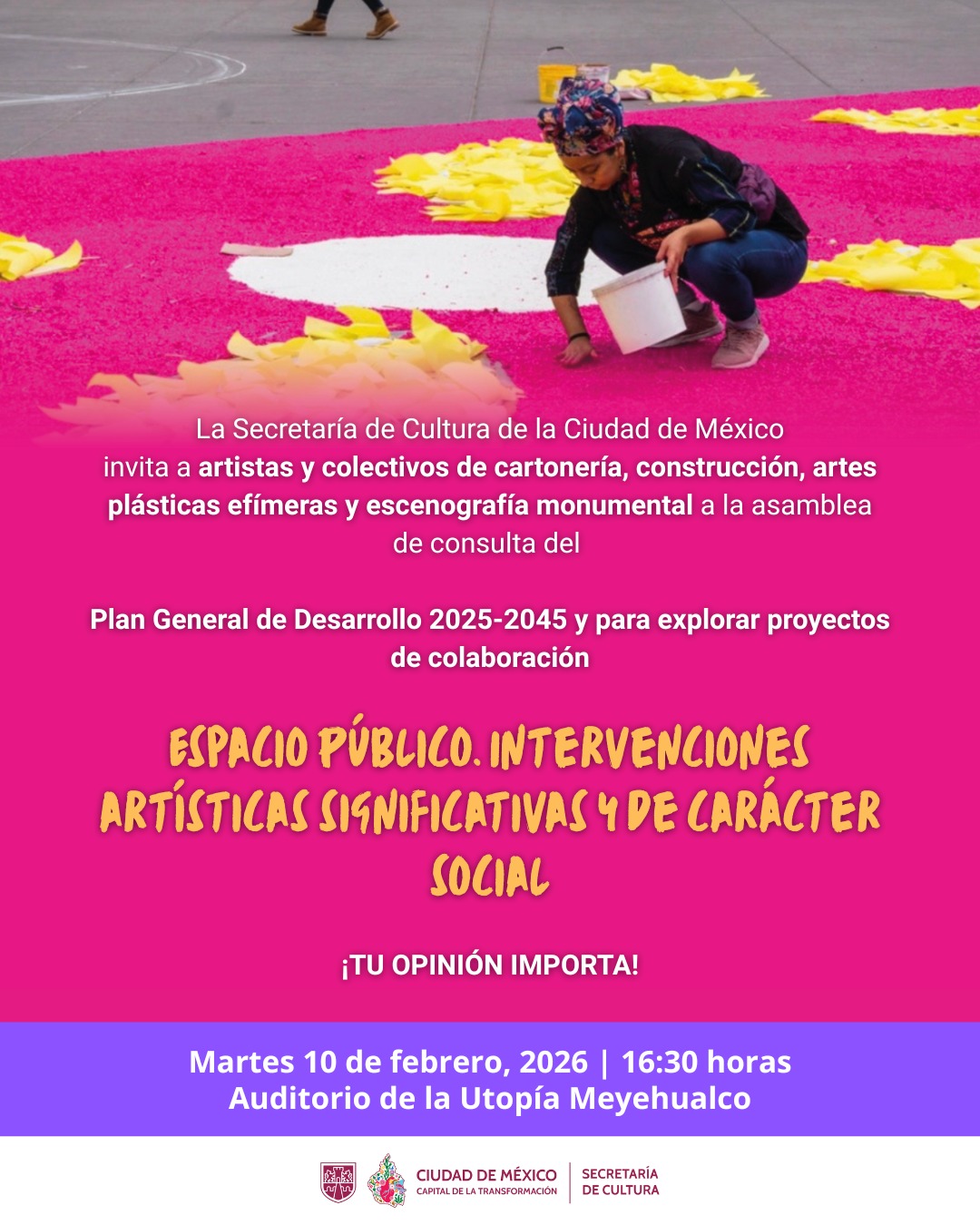 Espacio público. Intervenciones artísticas significativas y de carácter social