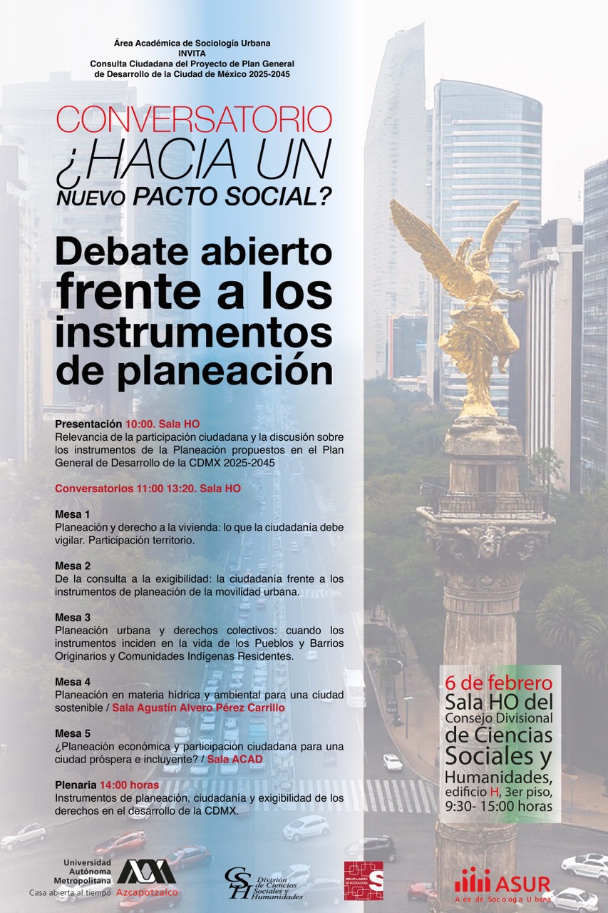 Conversatorio ¿Hacia un nuevo pacto social?