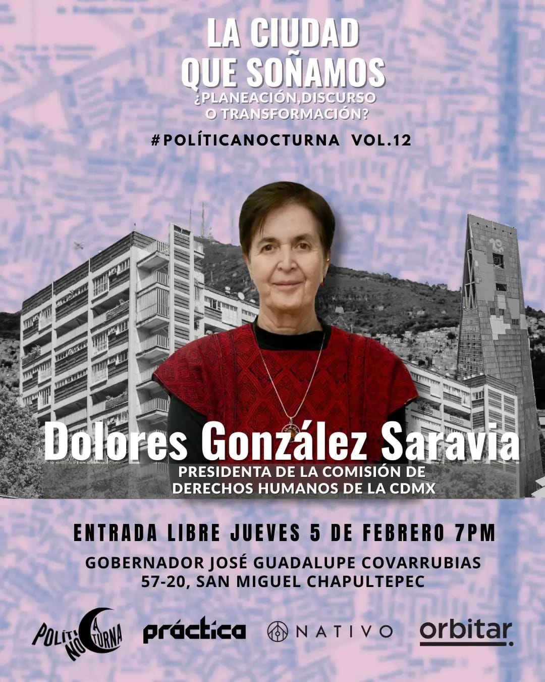 Conversatorio La Ciudad que Soñamos Dolores González