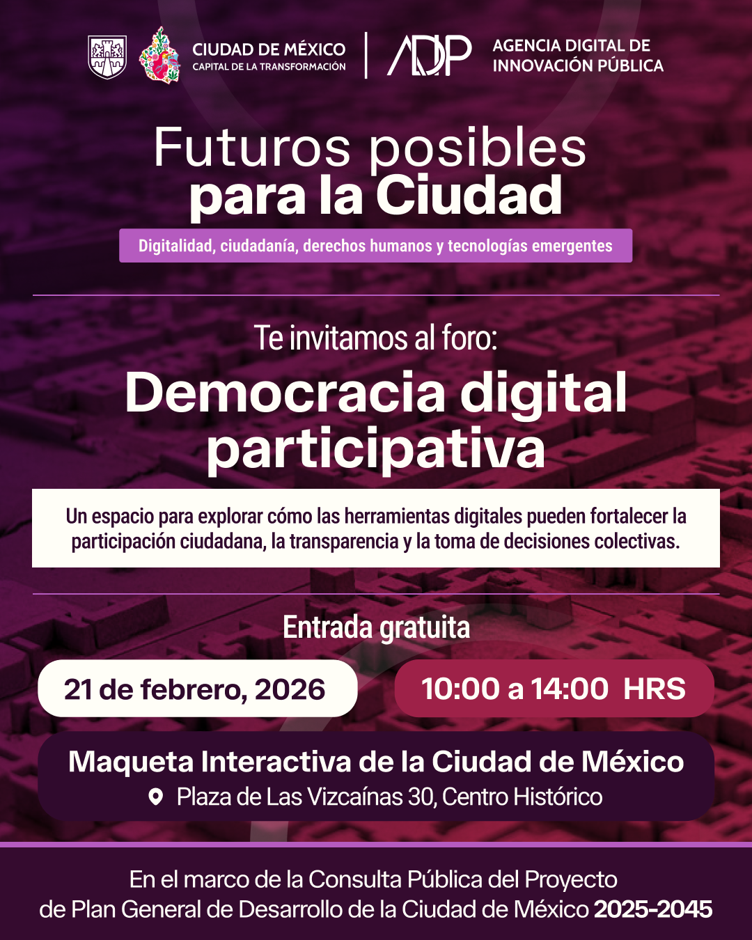 Post1_FORO Democracia