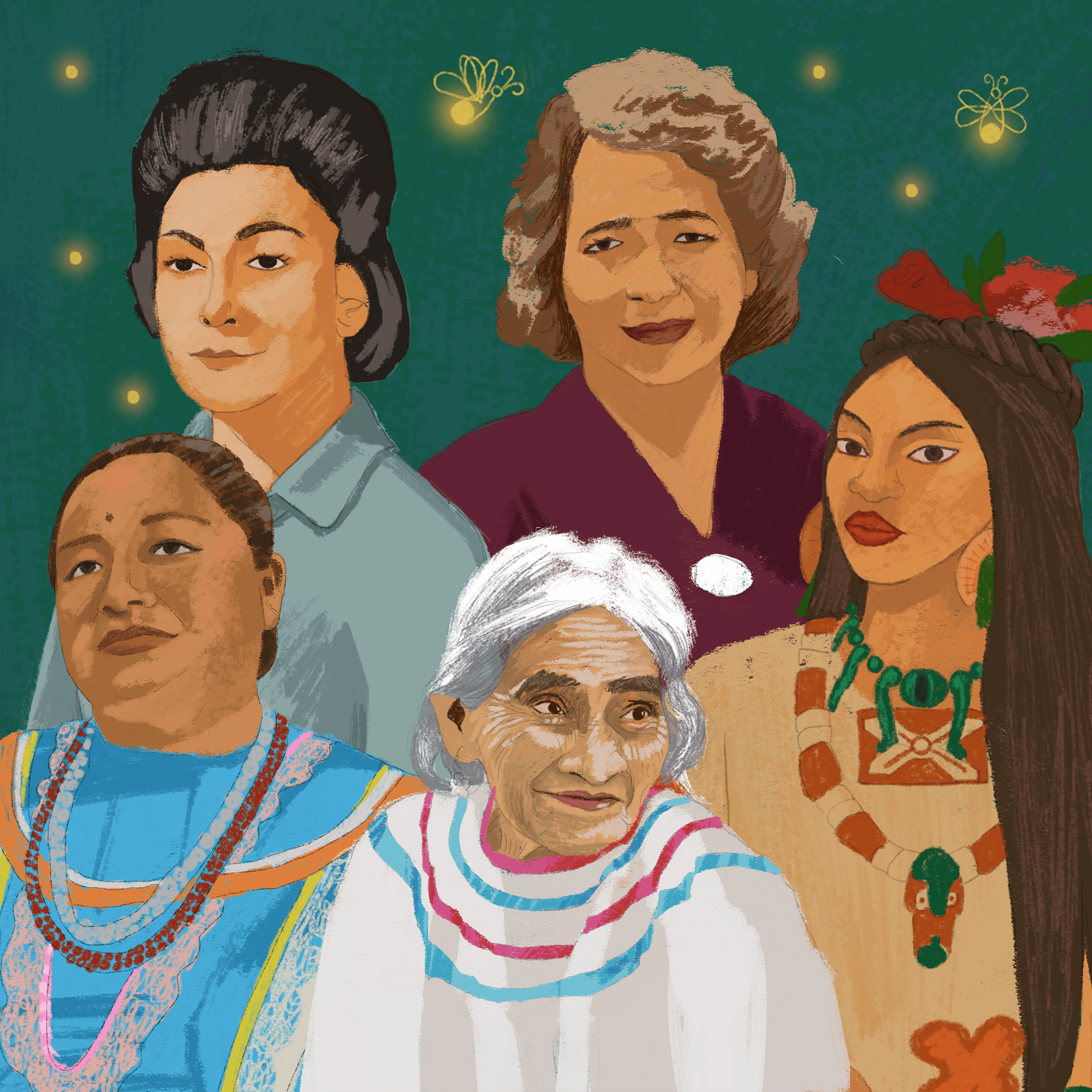 Imagen para los medios: Homenaje a las mujeres que han iluminado la historia de México