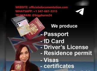 BUY REAL PASSPORTS,VISA,DRIVERS LICENSE 